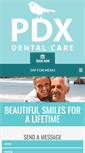 Mobile Screenshot of pdxdentalcare.com